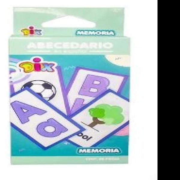 MEMORIA ABECEDARIO ESPAÑOL 60 PZ MOD. 399 E.6